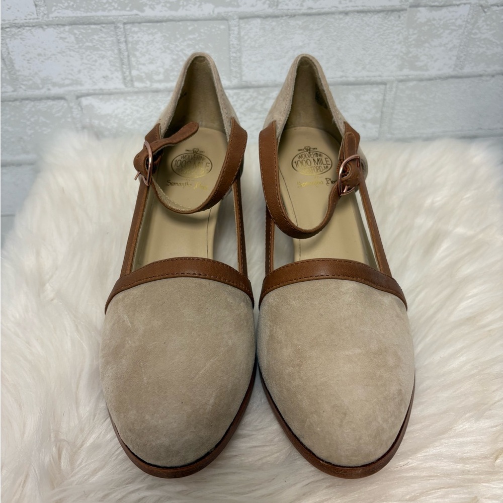Wolverine By Samantha Pleet 1000 Mile Suede Shoes Size 9.5M
